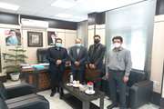 دیدار مدیر کل دامپزشکی استان البرز با مدیرکل دفتر مدیریت عملکرد بازرسی وامور حقوقی استانداری